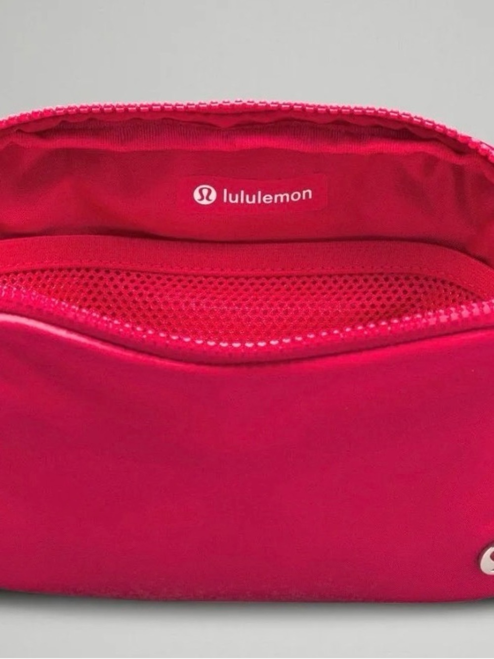 lululemon athletica Hot Pink Zip Cosmetic Pouch